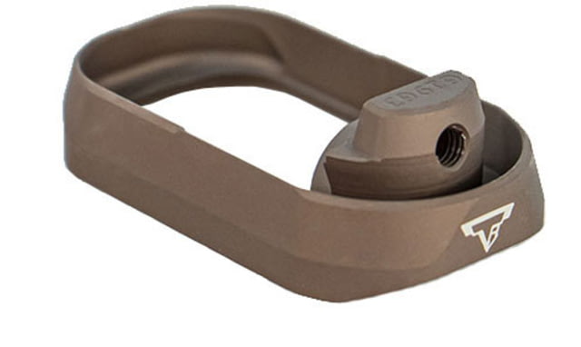 Taran Tactical Innovations Aluminum Carry Mag Well for Glock 19/23 Gen 3 Coyote Bronze 0 - Taran Tactical Innovations
