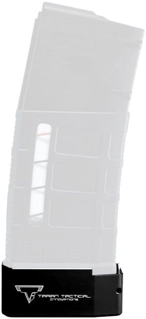 Taran Tactical Innovations Base Pad for AR-10 PMAG 20/25 Magazine Black 6