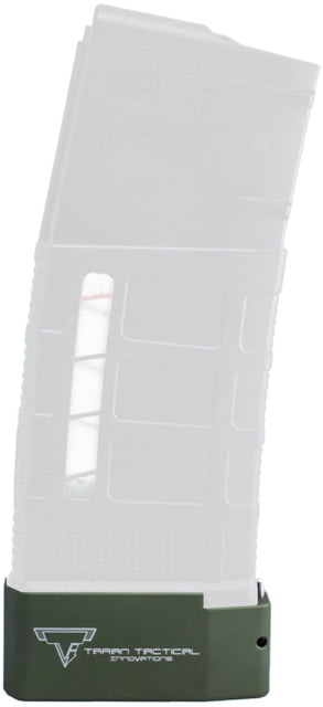 Taran Tactical Innovations Base Pad for AR-10 PMAG 20/25 Magazine OD Green 6