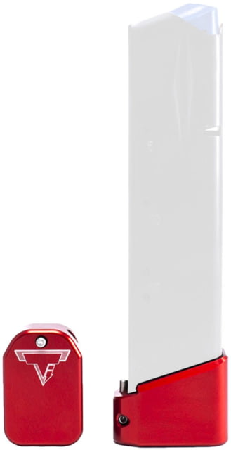 Taran Tactical Innovations Base Pad for CZ 17/18 Magazine +4 Red