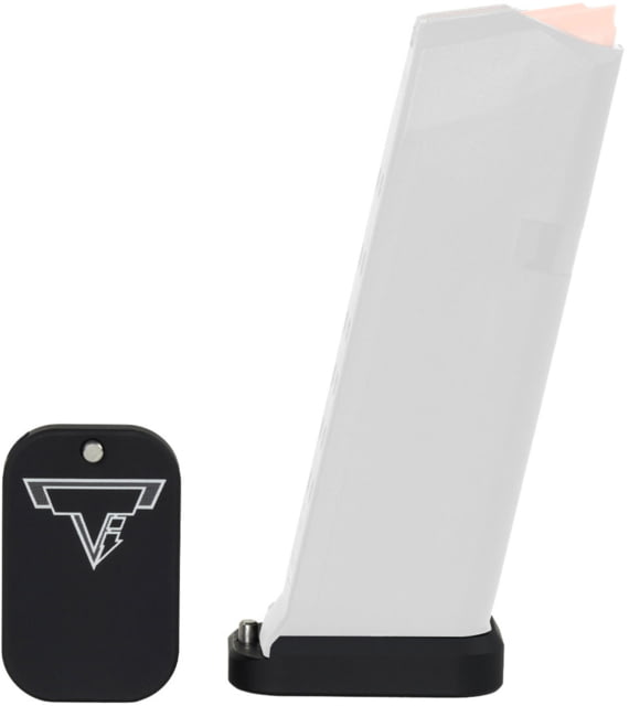 Taran Tactical Innovations Base Pad For Glock +4/2 9/40 Double Stack Flat Black 0