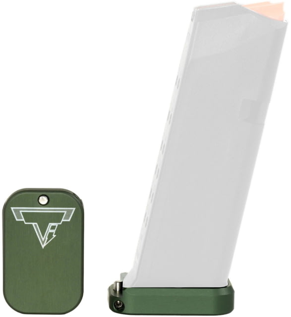 Taran Tactical Innovations Base Pad For Glock +4/2 9/40 Double Stack OD Green 0 - Taran Tactical Innovations