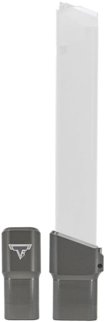 Taran Tactical Innovations Base Pad for Glock PPC Titanium Gray 10