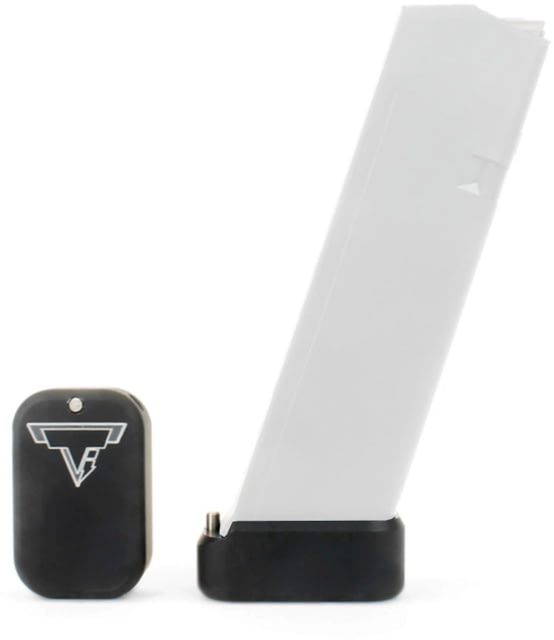Taran Tactical Innovations Base Pad Kit for Glock 19/23 +2/3 Flat Black 3