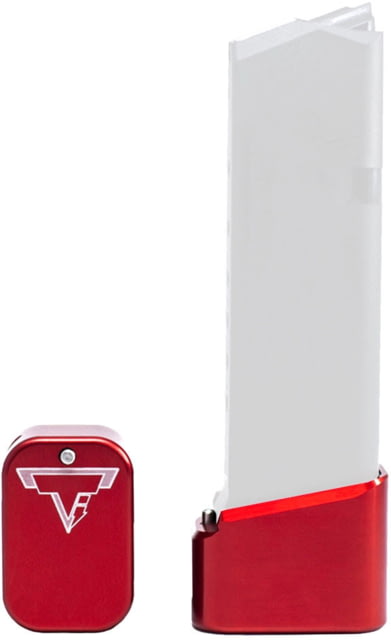 Taran Tactical Innovations Base Pad Kit for Glock 19/23 +4/5 Red 5 - Taran Tactical Innovations