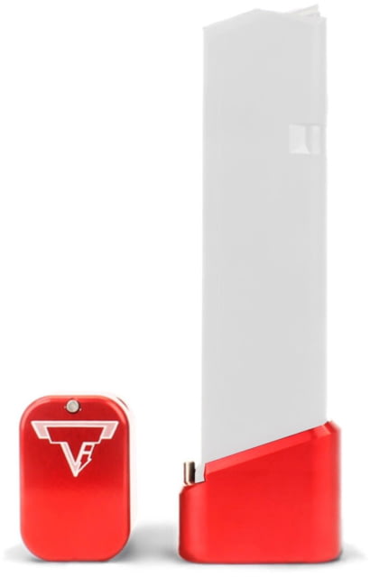 Taran Tactical Innovations Base Pad Kit for Glock 17/22/34/35 +5/6 Red - Taran Tactical Innovations