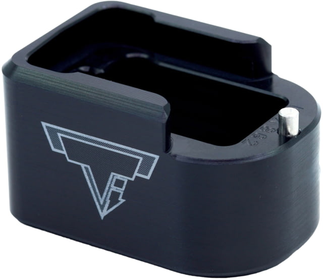 Taran Tactical Innovations Ultralight Short Sig MPX 9mm THRiL 6 Rounds MPX Base Pad Black