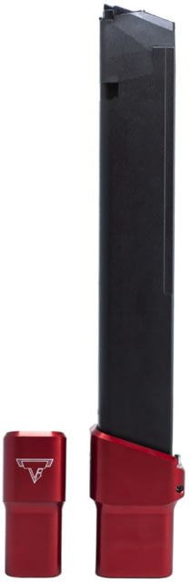 Taran Tactical Innovations Ultralight Base Pad for Glock PPC 10 Round Red 10 - Taran Tactical Innovations