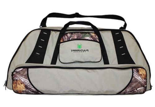 Tarantula Deluxe Double Bow Case w/Tackle Box Stone/Camo - Tarantula
