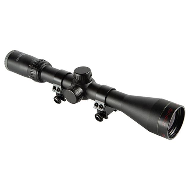 Tasco Rimfire 4x32mm FC Riflescope, 1 inch Tube, Truplex Reticle, Matte Black, Box 5L, TRF432