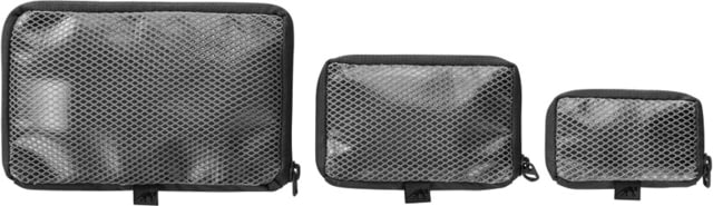 Tasmanian Tiger Mesh Pouch Set VL Black - Tasmanian Tiger