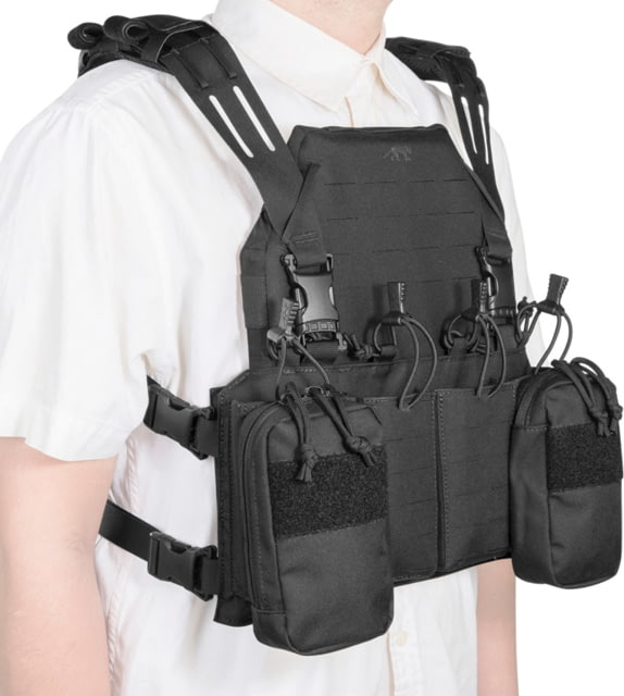 Tasmanian Tiger Modular Chest Rig 4xM4 Blk - Tasmanian Tiger