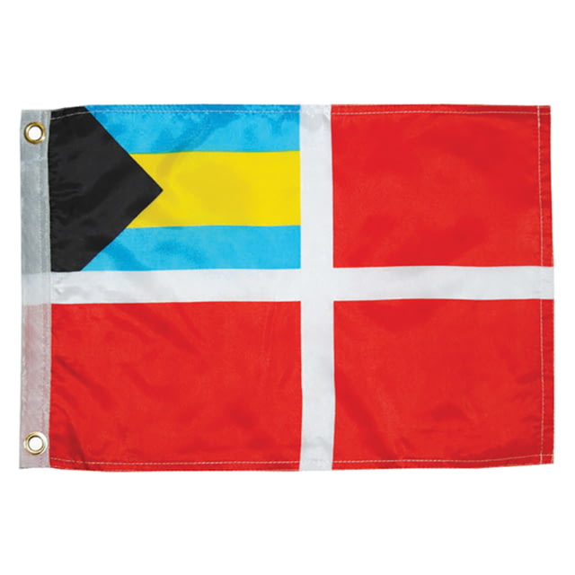 Taylor Made Courtesy Flag 12" x 18" Bahamas