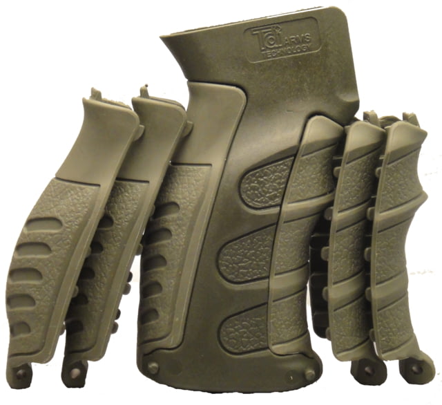 Tdi Arms AK47/Galil Interchangeable Weapon Grip - 6 pcs Green Medium - Tdi Arms