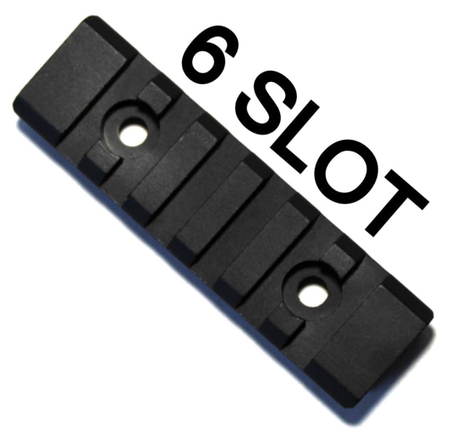 Tdi Arms Picatinny Tactical Rail w/ MLOK Interface Aluminum 7 Slots Black Small - Tdi Arms