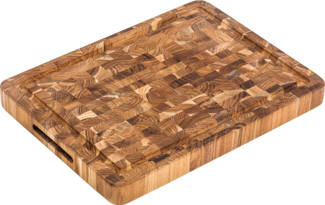 Teak Haus 10lb Butcher Block HD Cutting Board 16in x 12in x 1.5in 10lb Teakwood