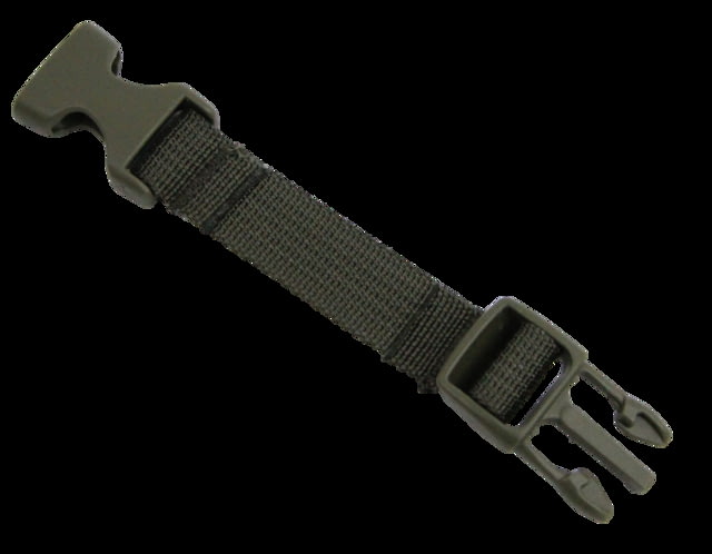 Team Wendy Chinstrap Extender for CAM FIT Retentions Ranger Green 4in - Team Wendy