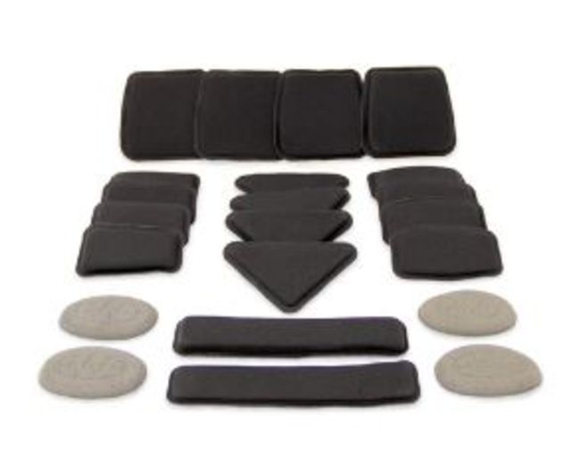 Team Wendy EPIC Helmet Liner Comfort Pad Replacement Set Black - Team Wendy