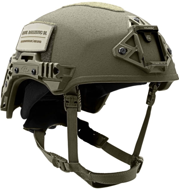 Team Wendy EXFIL Ballistic SL Helmet LED Left Eye Dominant Retention Green 2XL - Team Wendy