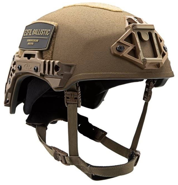 Team Wendy EXFIL Rail 3.0 Ballistic Helmet LED Left Eye Dominant Retention Coyote Brown 2XL - Team Wendy