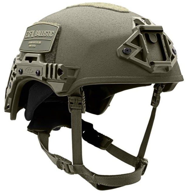 Team Wendy EXFIL Rail 3.0 Ballistic Helmet LED Left Eye Dominant Retention Green 2XL - Team Wendy