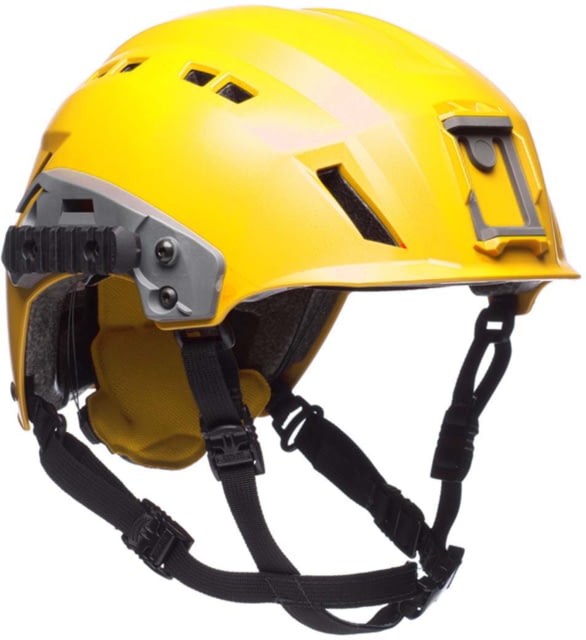 Team Wendy EXFIL SAR Tactical Helmet w/ Rails and Goggle Posts Yellow One Size - Team Wendy