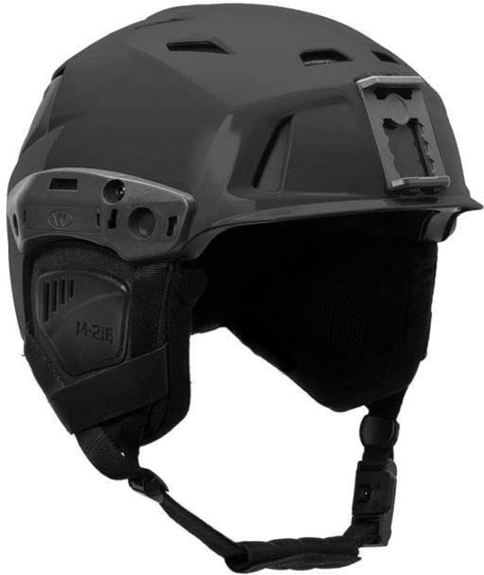 Team Wendy M-216 Backcountry Ski Helmet w/ Princeton Tec Switch Rail Light Black/Gray Small/Medium - Team Wendy