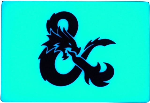 TEC Accessories BEACON Patch 3in X 2in X 0.19in Proprietary Embrite Compound Construction Hook And Loop Backing Dungeons & Dragons Artwork Glows Aqua - Tec Accessories