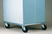 Tegrant ThermoSafe Brands Aluminum Dolly With 10.2 Cm 4" Casters for Thermosafe Dry Ice Storage Chest