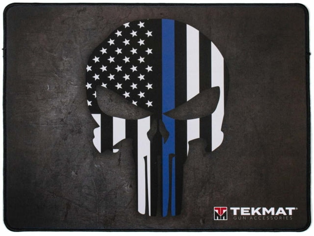 TekMat Ultra 20 - Punisher Blueline Gun Cleaning Mat Punisher Blueline - TekMat