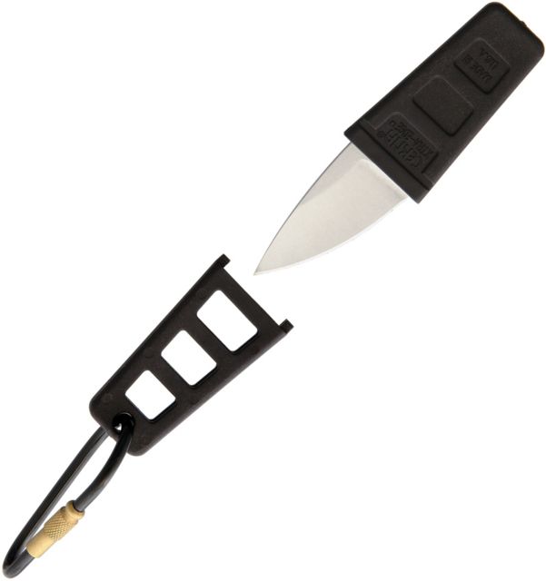 Tekna Xtra Edge Knife Folding Knife1.5in420HC SteelStandard EdgeMirror Polish Black Synthetic Handle TEK-XE BLACK POINT TIP - Tekna