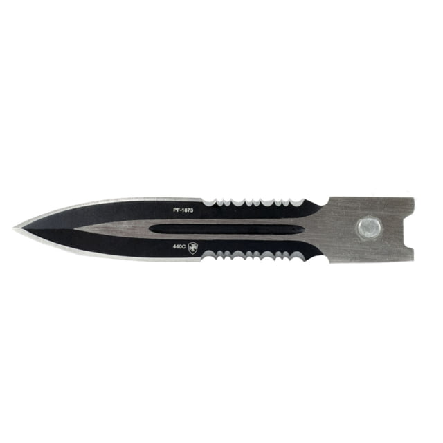 Templar Knife Gen II Small Betsy Ross Flag OTF Automatic Folding Knife 2.75in D2 Dagger Blade Serrated Black Finish Metal Alloy Handle - Templar Knife