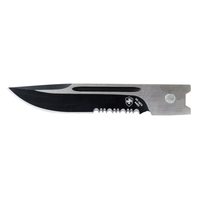 Templar Knife Gen II Back The Red OTF Knife 3.5in Drop Serrated Black - Templar Knife