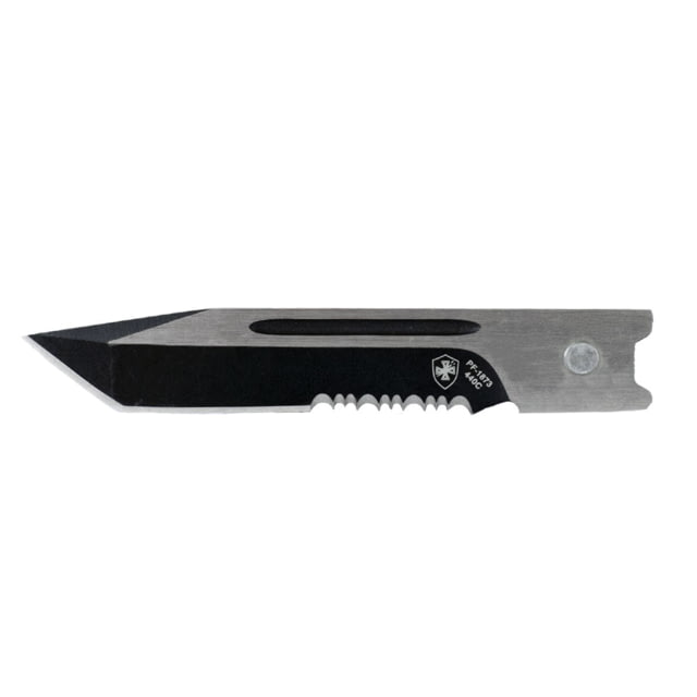 Templar Knife Gen II Back The Red OTF Knife 3.5in Tanto Serrated Black - Templar Knife