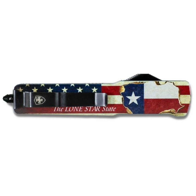 Templar Knife Gen II Slim Texan OTF Knife 3.5in Dagger Black - Templar Knife
