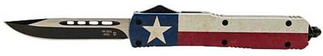 Templar Knife Gen II Slim Captain OTF Knife 3.5in Drop Black - Templar Knife