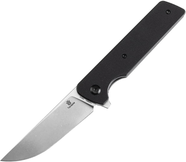 Tenable Knives Anomaly Linerlock Black G10 - Tenable Knives