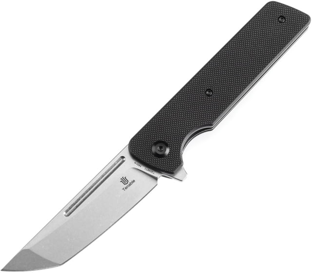 Tenable Knives Anomaly Linerlock Blk G10 - Tenable Knives