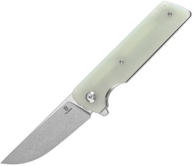 Tenable Knives Anomaly Linerlock Jade G10 - Tenable Knives
