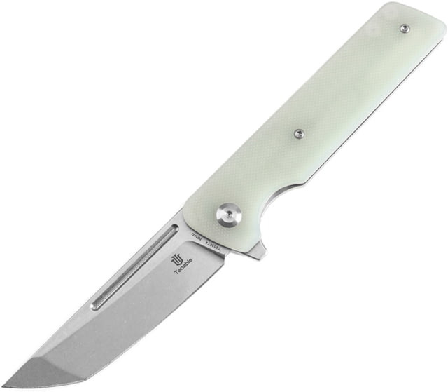 Tenable Knives Anomaly Linerlock Jade G10 - Tenable Knives