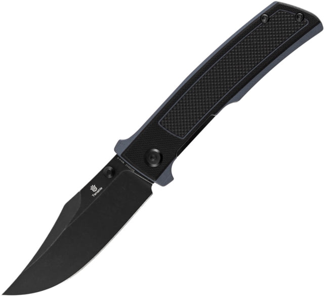 Tenable Knives Bison Linerlock Blk/Gray - Tenable Knives