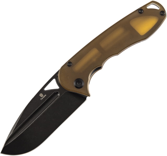 Tenable Knives Bombur Linerlock Amber PEI - Tenable Knives