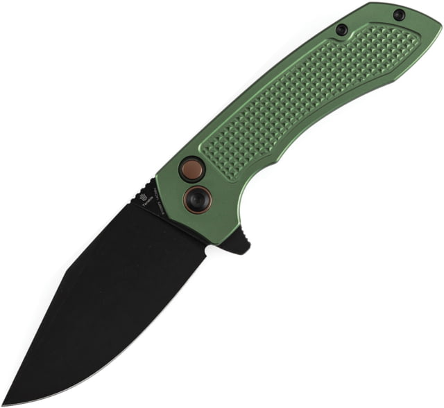 Tenable Knives Entity Button Lock Green - Tenable Knives