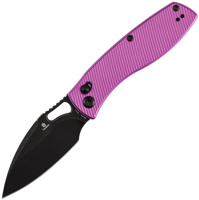 Tenable Knives Heron Crossbar Lock Purple - Tenable Knives