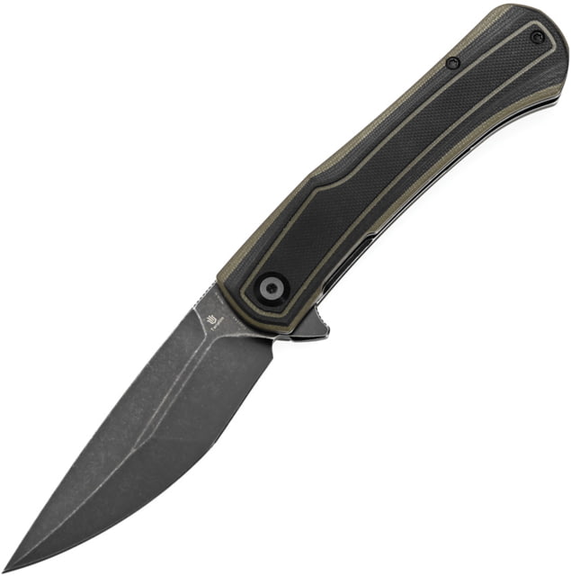 Tenable Knives Kratos Linerlock Black/Green - Tenable Knives
