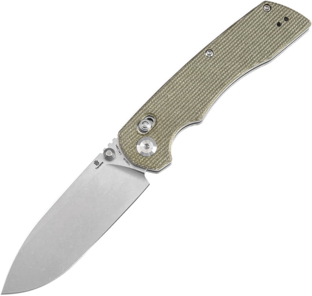 Tenable Knives Kryo Crossbar Lock Grn Micarta - Tenable Knives