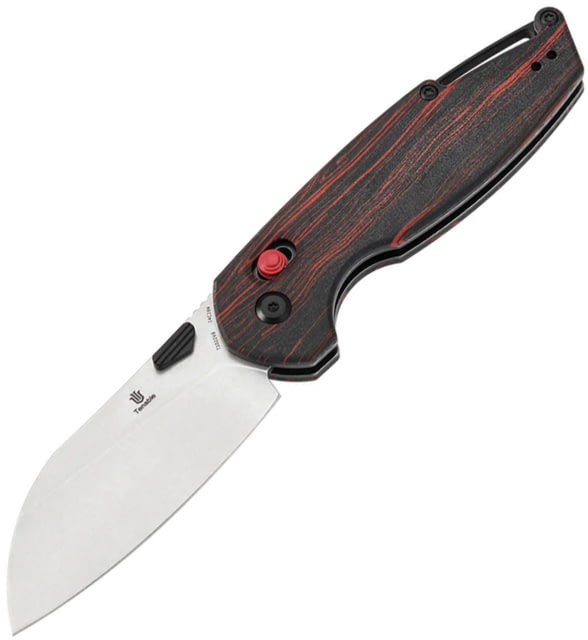Tenable Knives Model 6 Crossbar Lock Blk/Red K - Tenable Knives