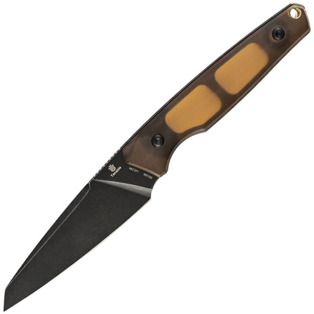 Tenable Knives Parr Fixed Blade Amber PEI - Tenable Knives