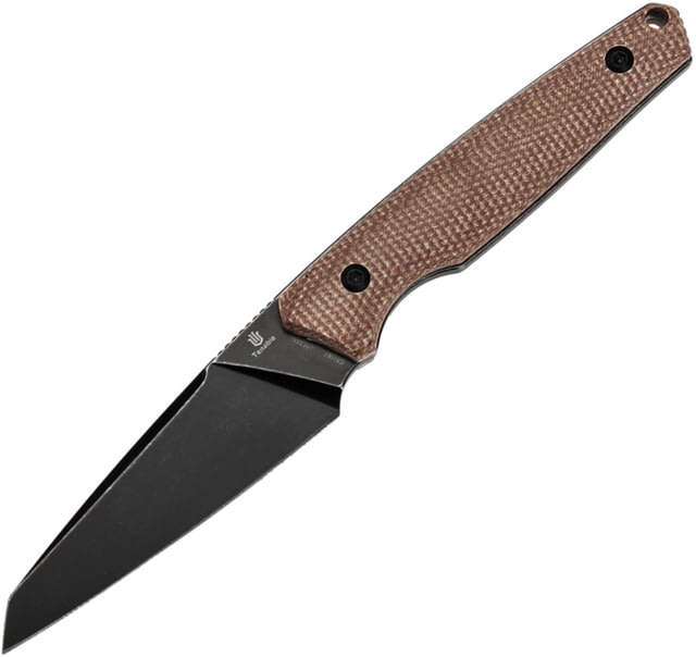 Tenable Knives Parr Fixed Blade Brn Micarta T - Tenable Knives