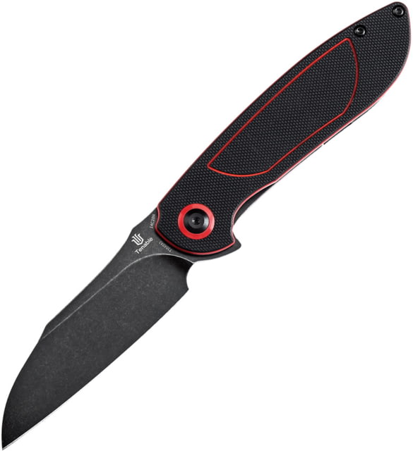 Tenable Knives Prometheus Linerlock Blk/Red - Tenable Knives